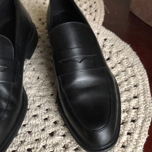 Vagabond Black Leather Women's Loafers - Picture 4 of 14